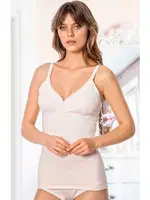 Toz Pembe Pamuklu Lohusa Emzirme Atleti Mammabra Godewo MB3005 Pembe detay görünüm