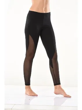 Derya Kurşun Transparan Detaylı Kadın Tayt Derya Kurşun 0585