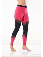 Transparan Kadın Tayt Derya Kurşun 0581 Fuşya