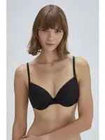 Tulip Badem Yarı Push-Up Tek Sütyen Eros ERSK121 Siyah görsel 7