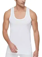 Tutku Erkek Penye Atlet Beyaz 0101 - 6 Adet Beyaz