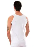 Tutku Erkek Penye Atlet Beyaz 0101 - 6 Adet Beyaz görsel 4