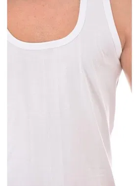 Tutku Tutku Erkek Penye Atlet Beyaz 0101 - 6 Adet - Alternatif Görünüm