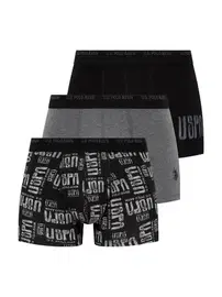 Us. POLO Assn. Üçlü Karışık Boxer U.S. Polo Assn. 80338