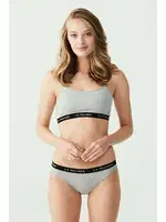 Us Polo 65004 Büstiyer Slip Takım Gri görsel 5