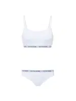 Us Polo 65004 Büstiyer Slip Takım Beyaz görsel 4