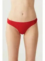 Us Polo 67005 5'li Kıl Lastikli String Siyah-Beyaz-Ten-Somon-Kırmızı detay görünüm