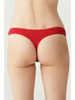 Us Polo 67005 5'li Kıl Lastikli String Siyah-Beyaz-Ten-Somon-Kırmızı farklı açı