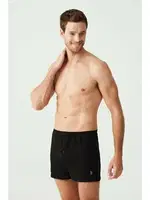 Us Polo 80054 Pamuklu Erkek Boxer Siyah görsel 5