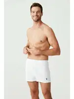 Us Polo 80054 Pamuklu Erkek Boxer Beyaz görsel 6