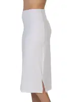 Uzun Jupon Emay 1439 Beyaz farklı açı