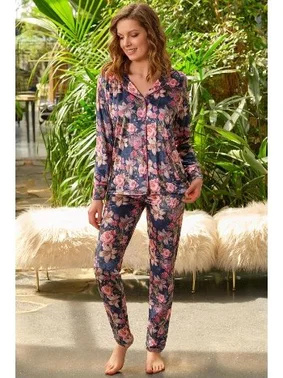 Anıl Gömlek ve Pantolon Pijama Takım Anıl 9729