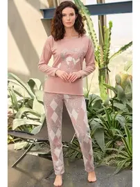 Anıl Uzun Kol Sweat ve Pantolon Pijama Takım Anıl 9741