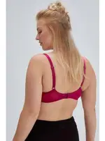 Venüs Toparlayıcı Cuplı Sütyen Eros ERSK300 Vişne farklı açı