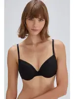 Violet Badem Boş Cup Tek Sütyen Eros ERSK120 Siyah görsel 4