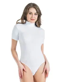 Derya Kurşun Yarım Kol Boğazlı Çıtçıtlı Kadın Body Derya Kurşun 325