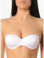 Yeni İnci 8003 Sırtsız Sütyen Beyaz görsel 7