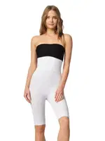 Yüksek Bel Double Uzun Paçalı Korse Emay 2044 Beyaz görsel 4