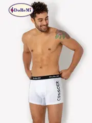 Conquar DoReMi Erkek Boxer Beyaz