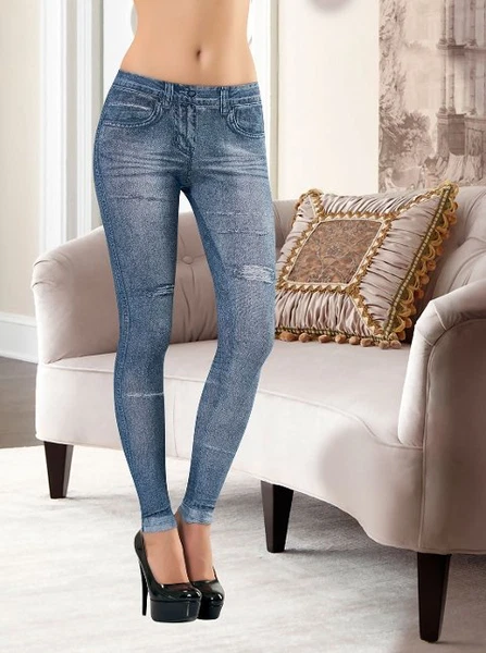 Kot Görünümlü Kadın Tayt Derya Kurşun 491