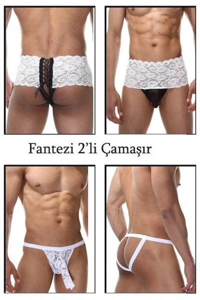 La Blinque 2 li Erotik Erkek Külot 15413-15422