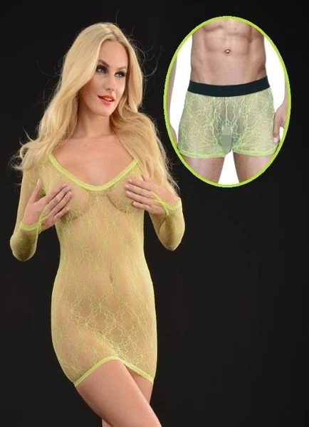 La Blinque Boxer Gecelik Partner Çamaşır Set 933-15289