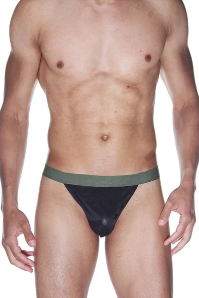 La Blinque Erkek Hafif Kamuflaj Baskılı Tanga 15546