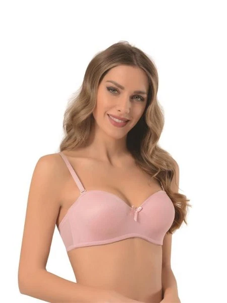 Straplez Desteksiz Kaplı Sütyen NBB 3413
