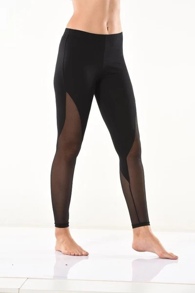 Transparan Detaylı Kadın Tayt Derya Kurşun 0585