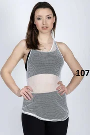 Vonda Wear Transparan Beyaz Spor Büstiyer Vonda Wear