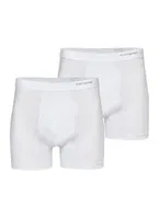 2li Paket Erkek Boxer Loose Fit BlackSpade 9626  Beyaz