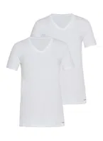 2li Paket Erkek Tshirt Tender Cotton BlackSpade 9671 Beyaz