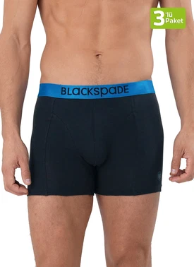 Black Spade 3lü Paket Erkek Boxer Modern Basics BlackSpade 9471  - Alternatif Görünüm
