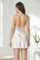 6lı Gelin Çeyiz Seti Saten Çeyiz Takım Pierre Cardin 6955 Ekru görsel 6