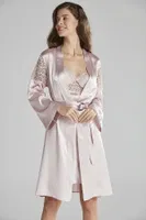 6lı Gelin Çeyiz Seti Saten Çeyiz Takım Pierre Cardin 6955 Pudra görsel 16