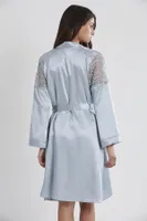 6lı Gelin Çeyiz Seti Saten Çeyiz Takım Pierre Cardin 6955 Mavi görsel 15