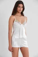 6lı Saten Çeyizlik Takım Set Pierre Cardin 6325 Ekru görsel 24