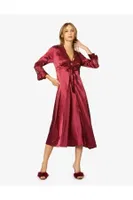 6lı Saten Takım Çeyizlik Pierre Cardin 6025 Bordo görsel 11