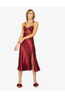 6lı Saten Takım Çeyizlik Pierre Cardin 6025 Bordo görsel 12