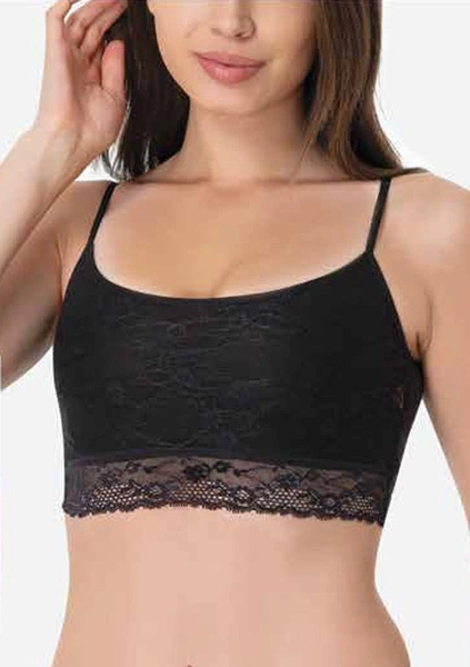 Askılı Dantelli Pedli Büstiyer İmer 2605