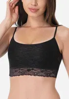 Askılı Dantelli Pedli Büstiyer İmer 2605 Siyah