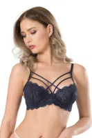 Dantelli Basic Balenli Bralet Sütyen Fabony 3120 detay görünüm