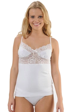 HMD Likralı Beyaz Süprem Atlet Hmd 2404