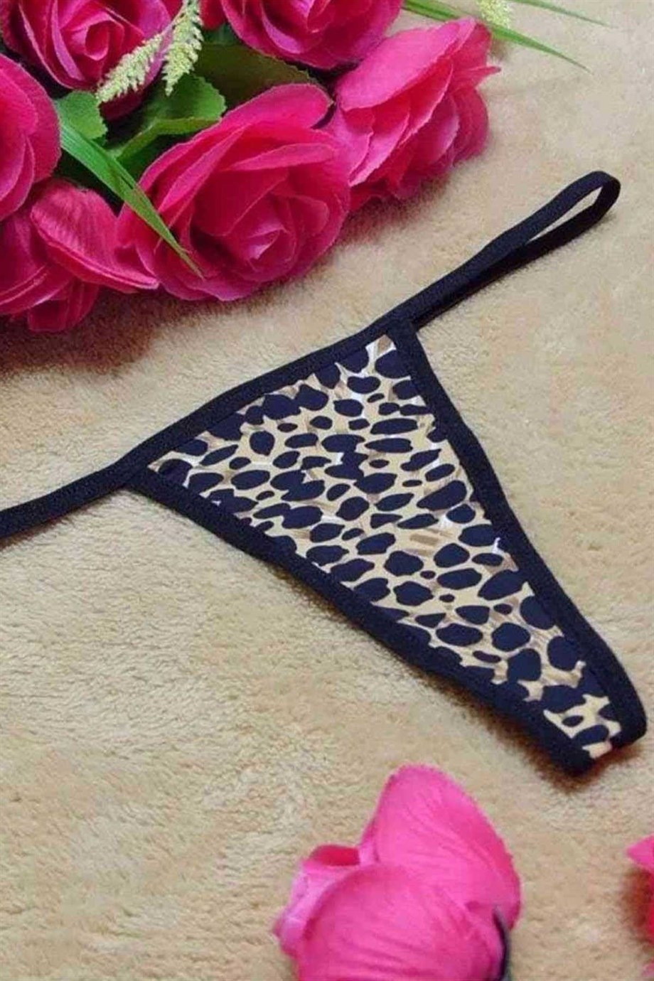 Leopar Desen Fantazi Tanga Bella Notte 18002