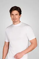 Erkek Sıfır Yaka Yarım Kol Fanila Berrak 1003 Beyaz farklı açı