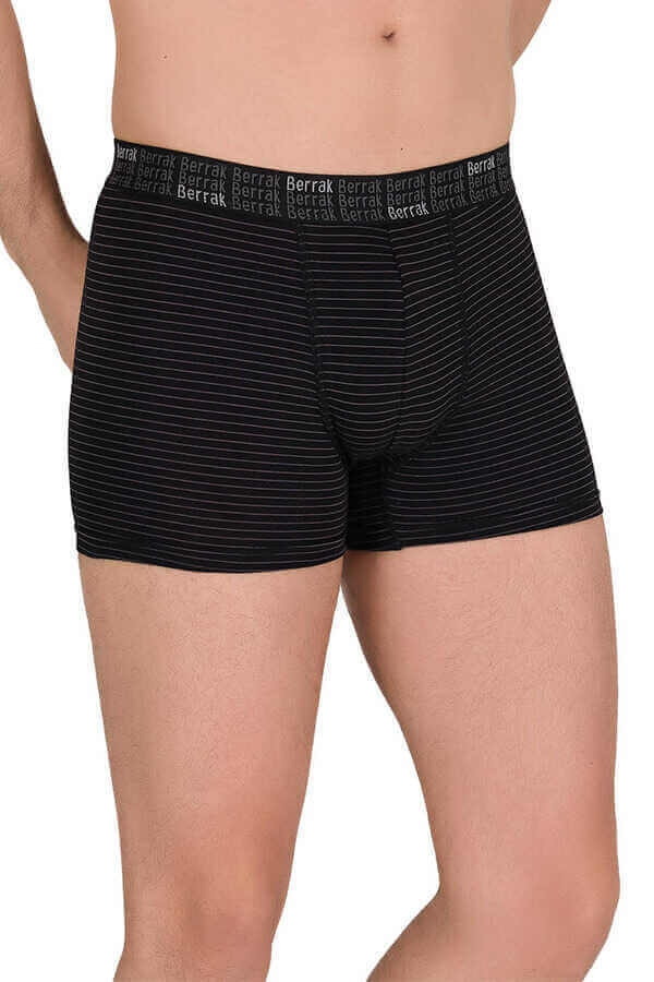 Çizgili Erkek Boxer Berrak 4475