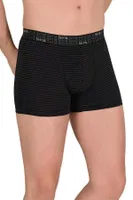Çizgili Erkek Boxer Berrak 4475 Siyah