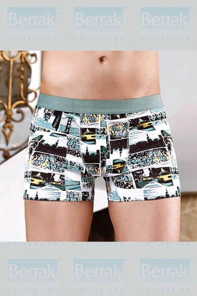 Geniş Lastikli Erkek Boxer Berrak 4480