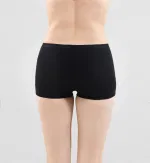 BlackSpade Essential Kadın Siyah Boxer 1301 Siyah farklı açı