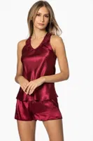 Çeyizlik Saten Takım Altılı Pierre Cardin 6010 Bordo görsel 4